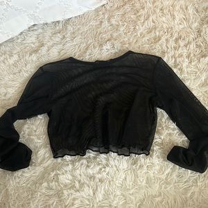 Pretty little thing mesh top size 4